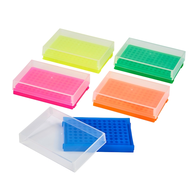 PCR Work rack PP125x90x30 mm